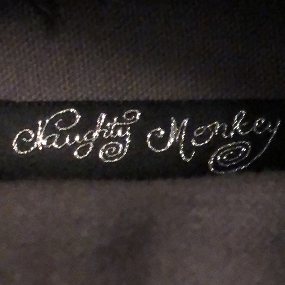 Naughty Monkey Leather Metallic Gray Booties - Picture 7 of 8